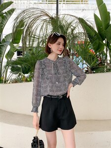 【现货】夏季新款条纹小衫图片