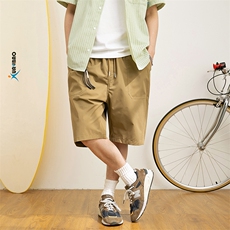 2024夏季新款男日系运动休闲薄款短裤宽松五分裤沙滩裤DK216-F55，男装牛仔裤，电商A101（原外27）