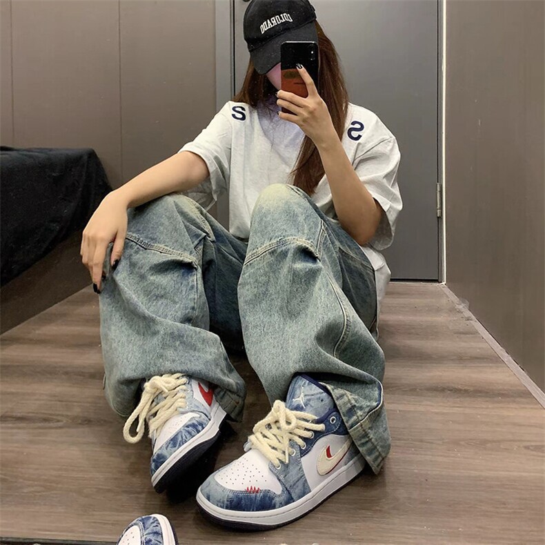 万针全刺绣工艺抖音得物高品质260克重磅纯棉双纱美式高街短袖T恤,男装T恤,电商A486-1