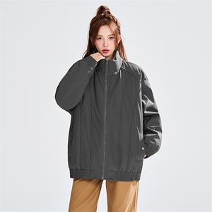 现货美式休闲加厚雪山棉衣夹克外套立领纯色三防户外工装棉服图片
