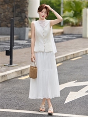 2026年夏季法式气质淑女BAO款新款两件套装，女装套装/套裙，依如秀(原杭风阁)