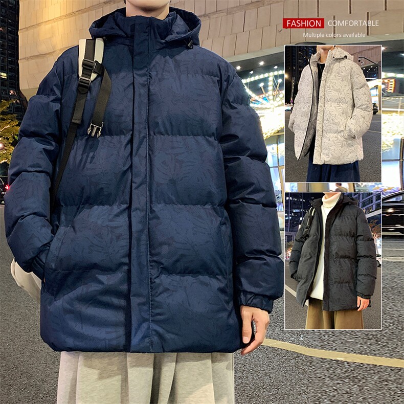 冬季棉衣男士外套潮流时尚双面穿棉服冬装加厚保暖棉袄MY3091P70，男装棉衣，电商A086