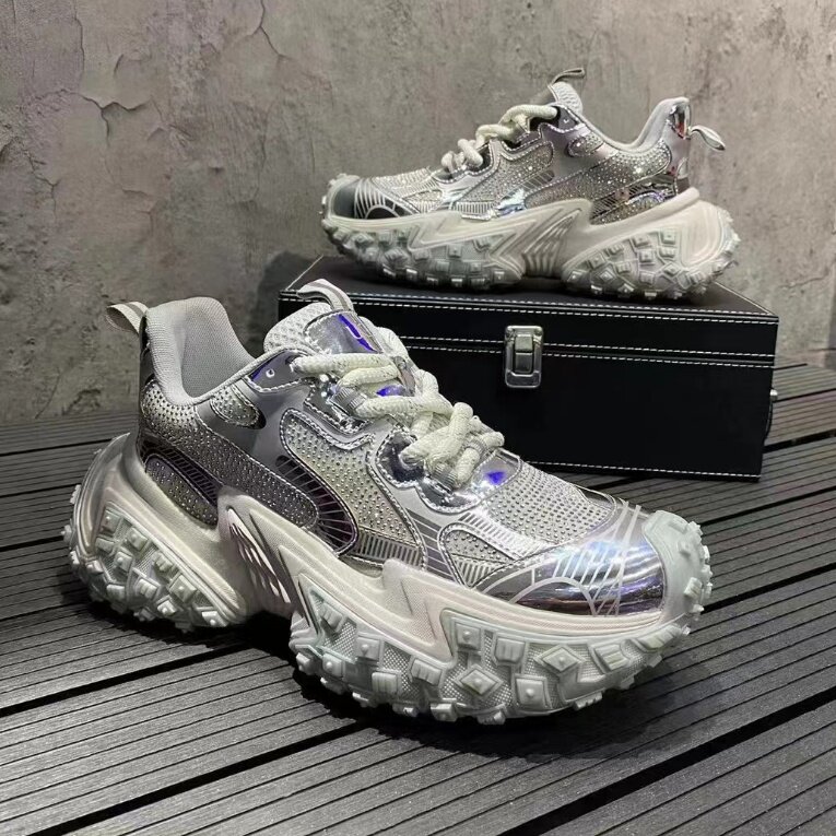 欧洲站时尚厚底增高老爹鞋男休闲鞋潮男鞋，男鞋休闲鞋，星座1407-6