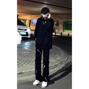 现货抖音放心上！拿图不拿货cleanfit牛仔裤子KZ9037-P50图片