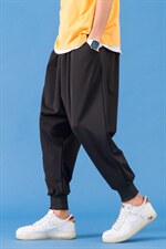 2025新款大码宽松九分裤大裆裤抵挡夸夸休闲哈伦裤XZ207-K30-P35，男装休闲裤，星座207