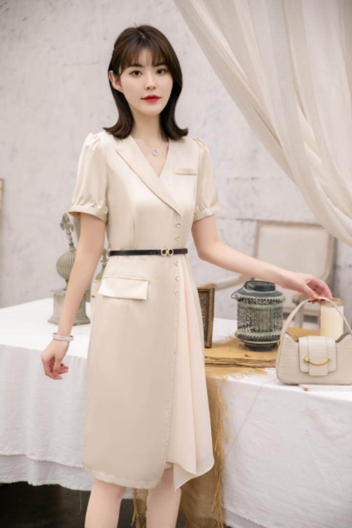 现货供应：韩版修身连衣裙M一XXL，女装连衣裙，拉思维加丝