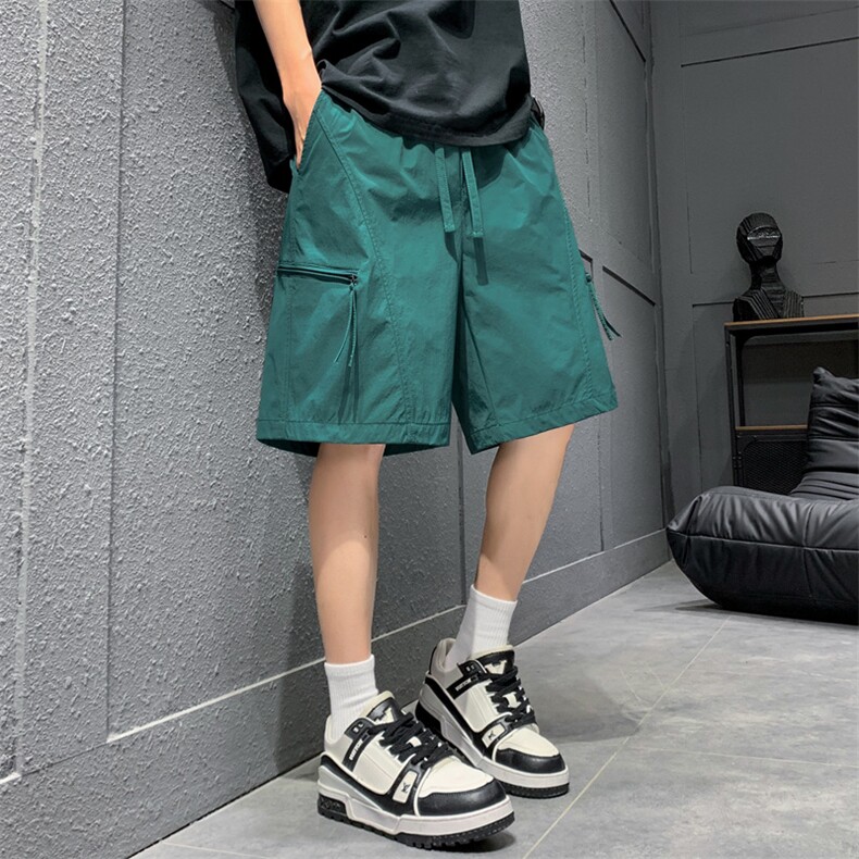 现货夏季工装短裤男ins潮牌休闲百搭潮流痞帅五分裤D02520-P38,男装休闲裤,星座308B-2