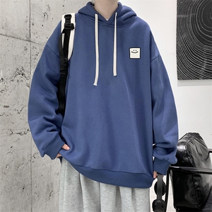 纯棉连帽卫衣男大码运动帽衫宽松薄WY2316-P35 加绒款-P40图片
