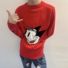 RT02P68本命年美式复古针织毛衣，男装针织衫/毛衣，电商B323A