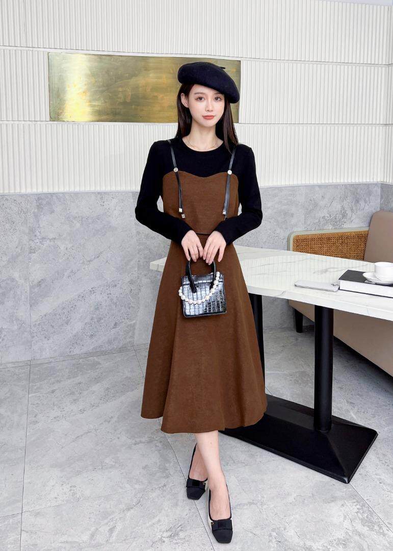 秋季时尚连衣裙，女装连衣裙，亿炫(5F)