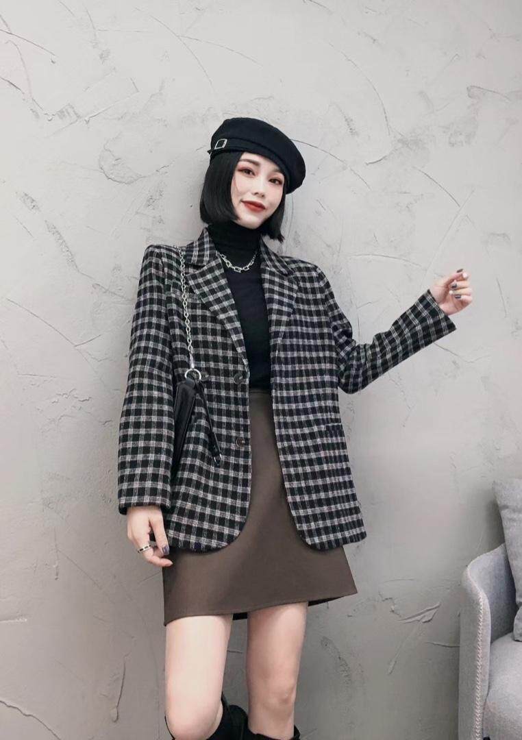 毛呢大衣，女装，地海衣社