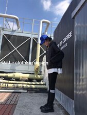 假两件羽绒服，女装羽绒服，QJJ