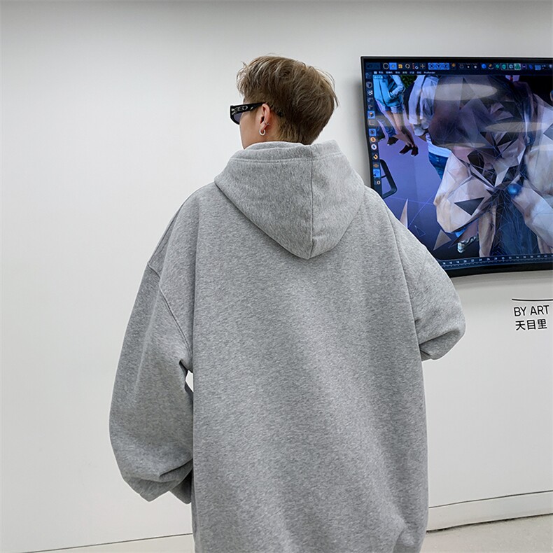 WY803-P42纯色连帽280克连帽卫衣,男装卫衣,星座1501-1