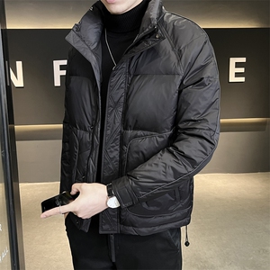 冬季短款立领羽绒服男 日系面包服保暖外套Y106-P140图片