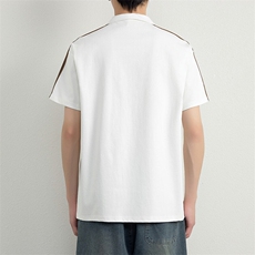 夏季短袖男刺绣翻领POLO衫T恤宽松休闲半袖上衣YD35331-P40，男装Polo衫，星座310B-3