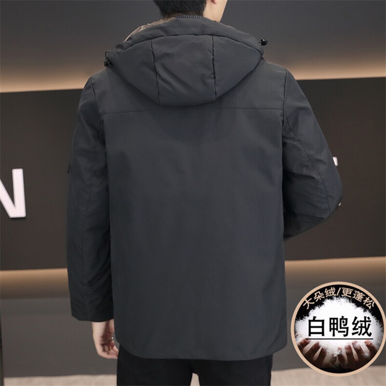 标90绒秋冬新款加厚防风白鸭绒工装防寒羽绒服外套上衣9788P228,男装羽绒服,电商B226-2（原B217-2）