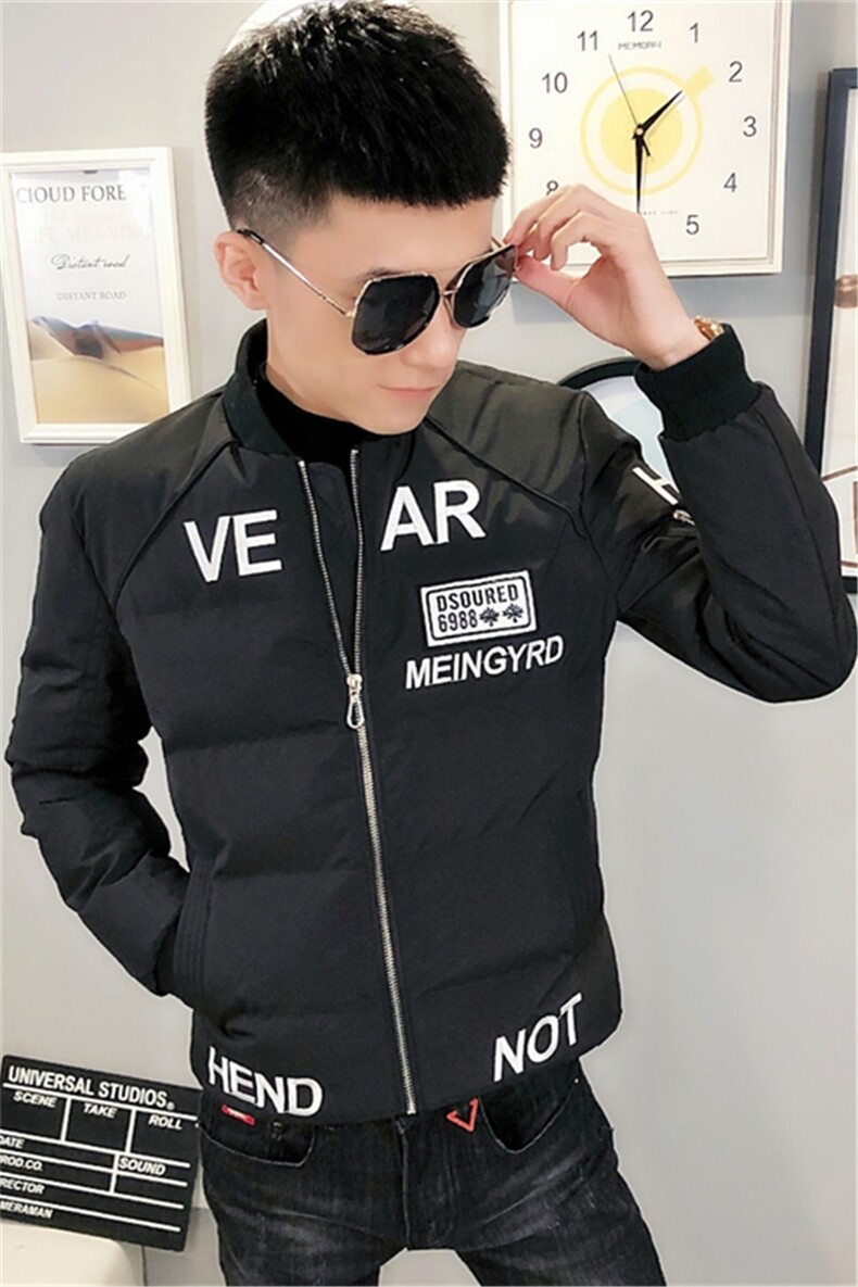 美式重工刺绣棒球领棉服社会小伙棉衣保暖外套C301B-MF05,男装棉衣,电商C301B