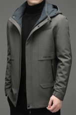 BZ2209钱塘2020-3冬季羽绒服白鸭绒防寒保暖外套加厚P142，男装羽绒服，钱塘207-3
