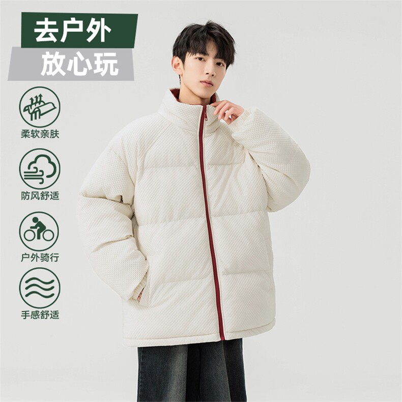 情侣面包服潮牌棉服男女加厚冬季外套轻薄防寒服棉袄M0812-P75,男装棉衣,星座308B-2