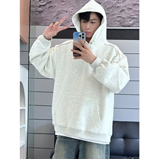JY745-P53痞帅风重磅宽松百搭休闲卫衣，男装卫衣，星座1501-3