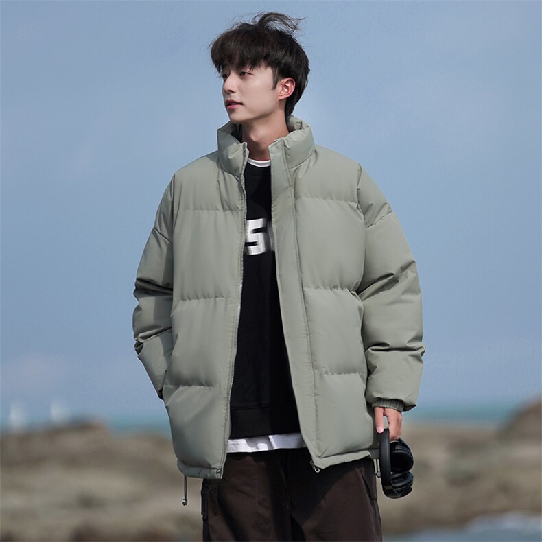 主推！三防面料加绒加厚立领大码棉衣羽绒服男MY1266-特批68,男装羽绒服,星座610B-1
