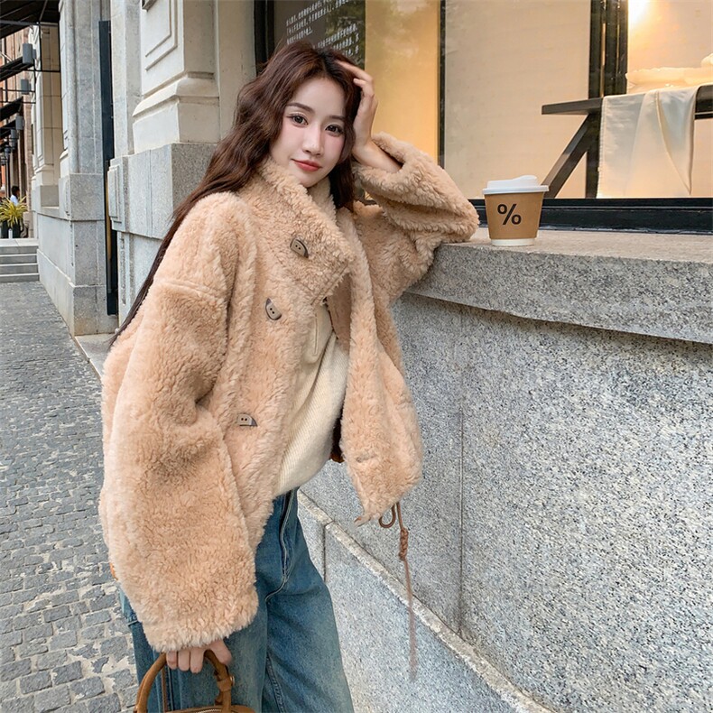 6898数据款大货已出两穿皮毛一体外套P195K298,女装派克服,2D034