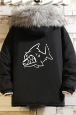 MM48041-P130冬季大毛领衣男士大码加厚袄男服砖墙，男装棉衣，电商A040A