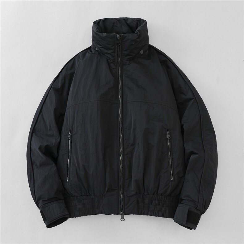2025冬季新款美式可收纳连帽羽绒服潮牌魔术贴设计羽绒服599,男装羽绒服,电商A234