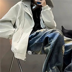JK756-P75-雾面PU皮衣夹克美式机车服休闲连帽外套，男装夹克，星座1811B