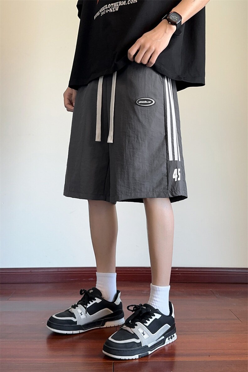 ！2026夏季新款男士冰丝织带短裤五分裤DK290特P28,男装休闲裤,电商B220