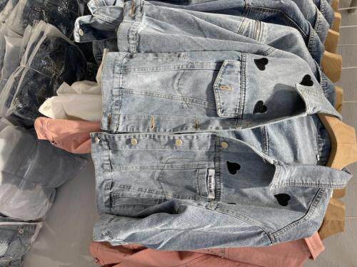 小爱心牛仔外套,其它,时尚轩