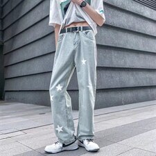 潮流春季牛仔裤男牛仔长裤V105P39，男装牛仔裤，星座1116-2
