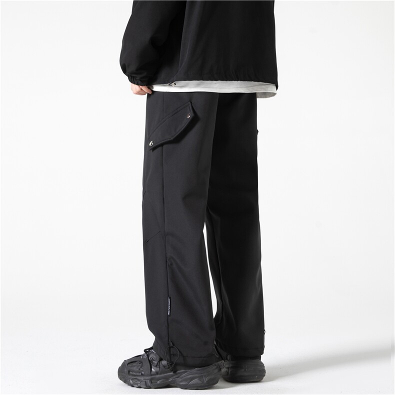 抖音品质冬季新款机能褶皱加绒冲锋裤B315-K23522JR-特p35控68,男装休闲裤,电商B315
