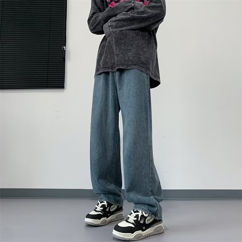 美式牛仔裤男款秋季长裤潮 N1735 P40图片