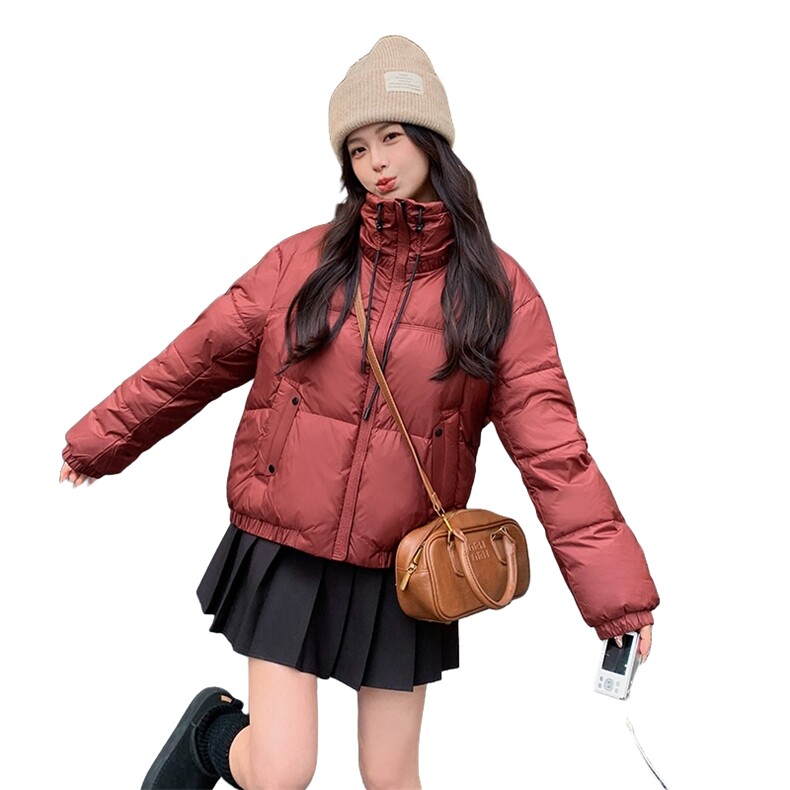 现货2025年冬季新款休闲羽绒服面包服1C056-P245K368,女装羽绒服,2D045