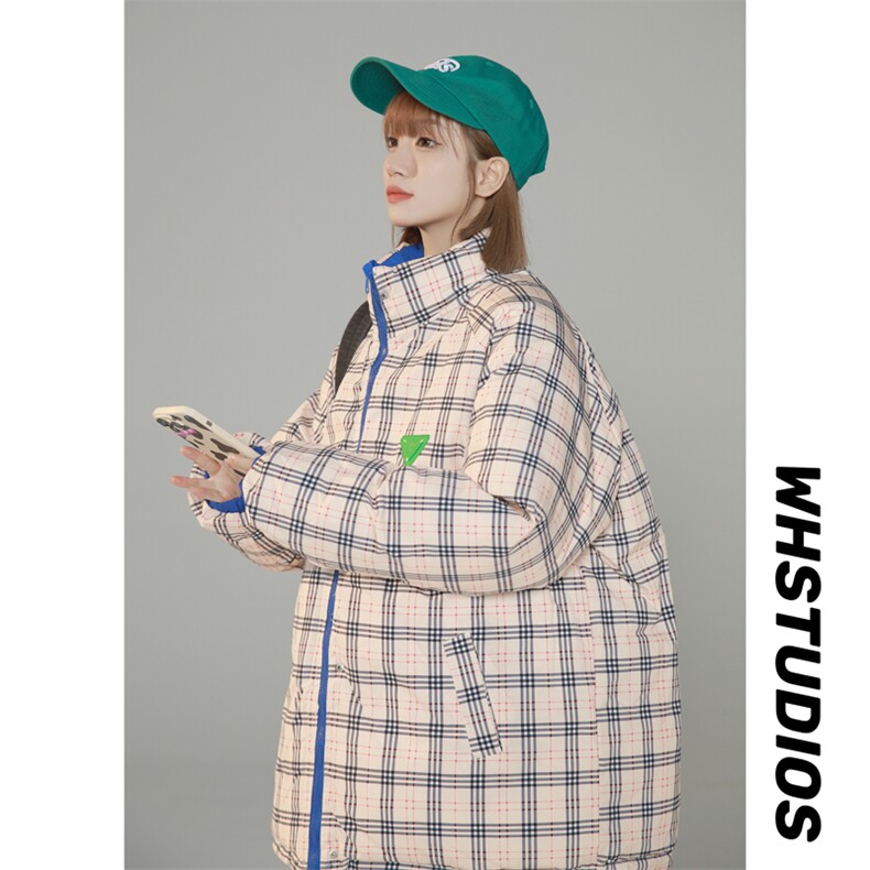 双面穿2022棉衣女加厚棉服面包服棉袄两面情侣外套3329-P90控138,男装棉衣,星座207