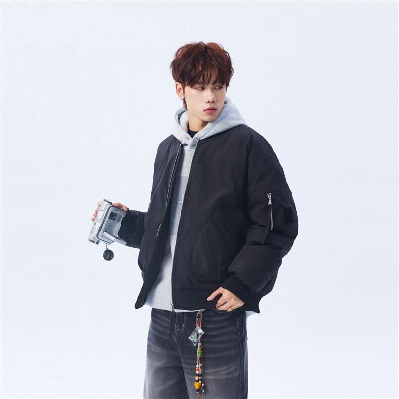 2025新款高品质冬季连帽加绒加厚百搭棉衣棉服外套MY8923-P95,男装棉衣,星座610B-1