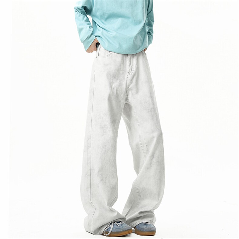 《现货主推》脏脏裤扎染牛仔裤GXX07-P65控88，男装牛仔裤，电商C303