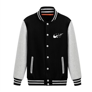 备货万件 2025秋季棒球服大码宽松开衫卫衣 XZ102A-4-Q8985-P55图片