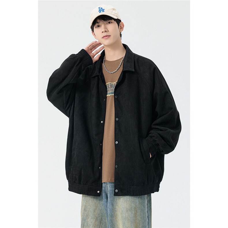 1506-1/QD40/P592025秋冬潮牌大码夹克男时尚设计感翻领外套,男装夹克,星座1506
