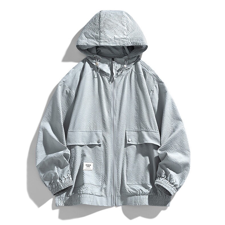 透气常规轻薄防晒衣外套连帽休闲防晒服夹克皮肤衣上衣YY2501-P55,男装夹克,星座1206（原A206）