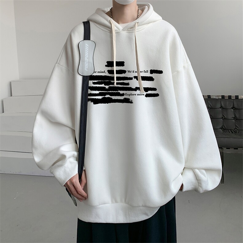 连帽卫衣男大码胖子帽衫大号运动服WY2445-P35,男装卫衣,电商A040