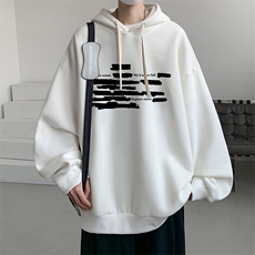 连帽卫衣男大码胖子帽衫大号运动服WY2445-P35，男装卫衣，电商A040