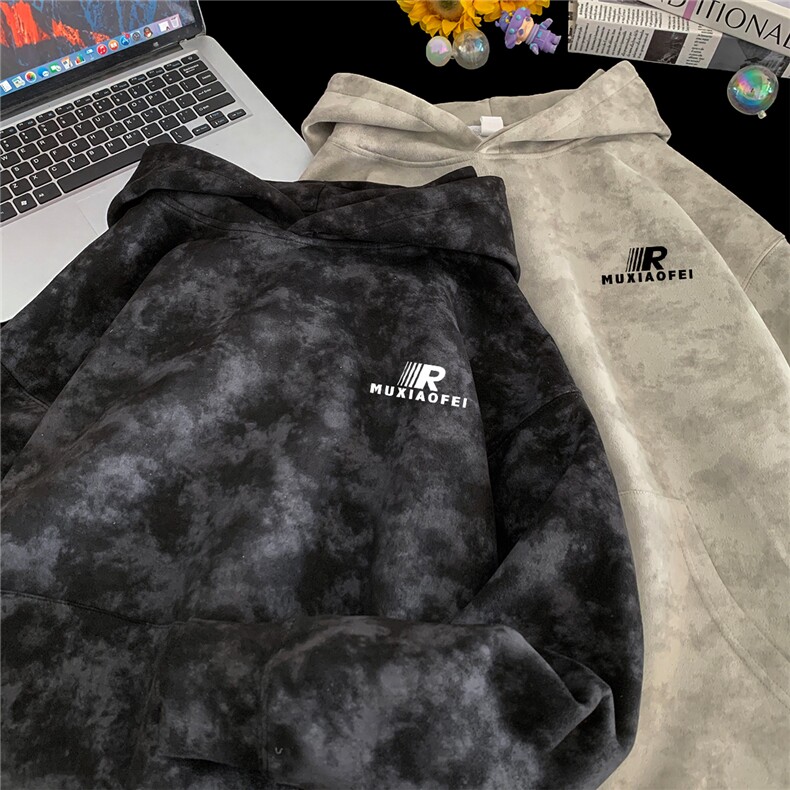 大图自动【有货】混纺连帽卫衣C403A-ML25210ZR-P45，男装卫衣，电商C403A