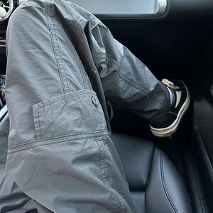 DW28-P52美式机能防风防水软壳冲锋裤hiphop炸街裤子男潮休闲裤图片