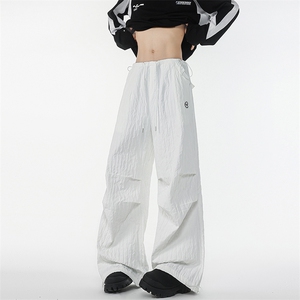 8XL-M 新款速干肌理感直筒工装裤男宽松早秋休闲裤阔腿裤K9172P68图片