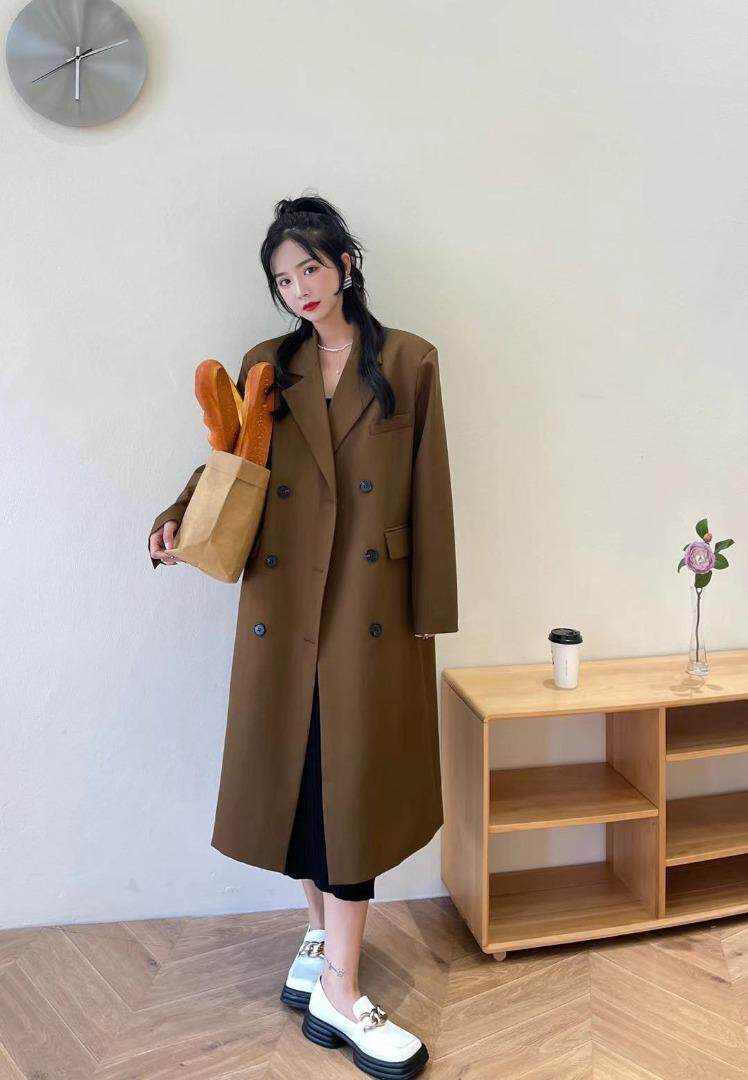 宽松大版长款西装，女装西装，Balance Studio