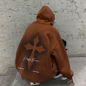 抖音供货、复合重磅360克现货连帽卫衣宽松 D223A-WY2351-特P35图片