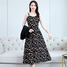 小西装吊带连衣裙女2025年初秋新款名媛气质碎花两件套裙子套装潮，女装套装/套裙，香莘料