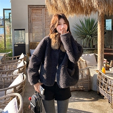 时尚皮毛一体B87-P265-K397，女装皮草，浙宝191（原浙宝008）